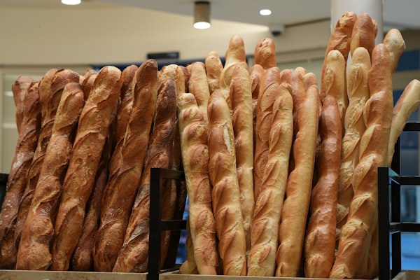 Baguettes fraîchement sorties du four
